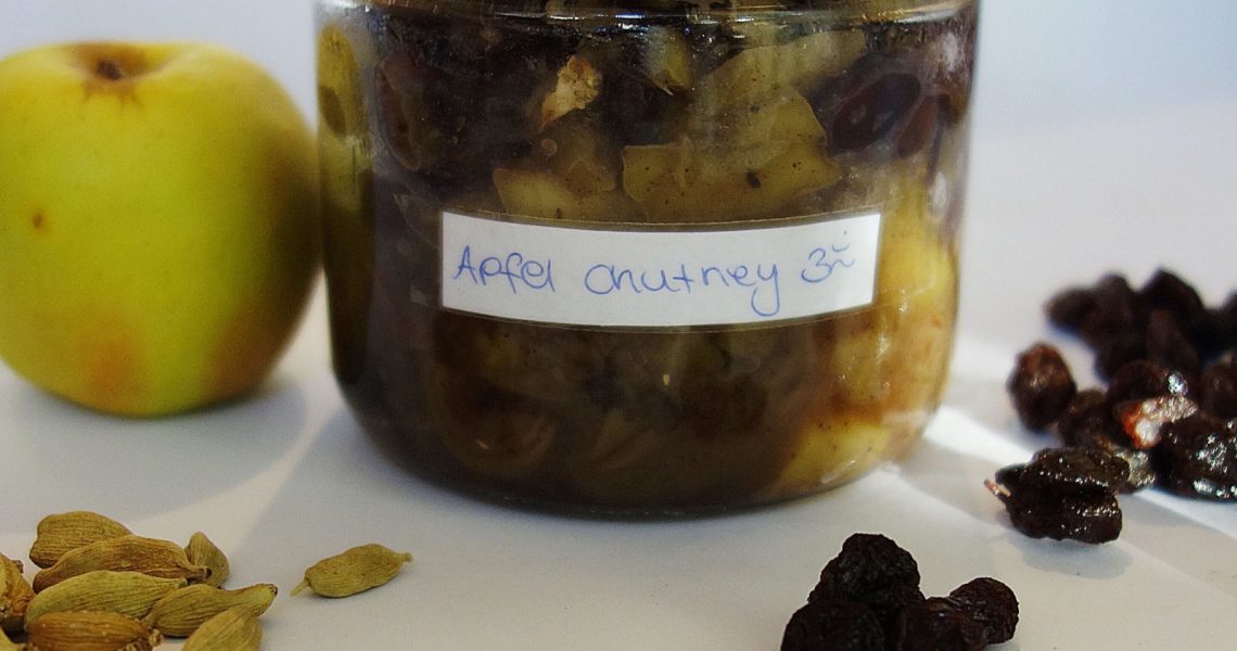 Entdecken Sie auf Yogasana ein köstliches Apfel-Chutney-Rezept, das perfekt zur Yoga-Ernährung passt.